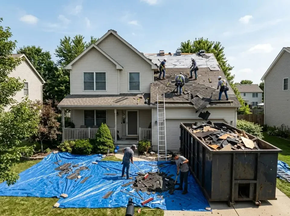 roof-replacement-debris-remova-004 — frequently asked questions, Cheapest Dumpster Rentals in Bainbridge, OH